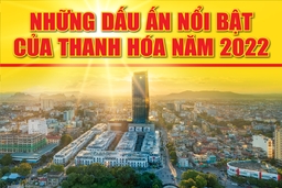 [Infographics] - Những dấu ấn nổi bật tỉnh Thanh Hóa năm 2022