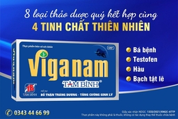 Vì sao nam giới suy giảm sinh lý nên dùng Viganam Tâm Bình