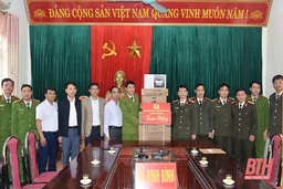 Lực lượng an ninh Công an Thanh Hóa hướng về cơ sở