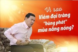 Vì sao viêm đại tràng dễ bùng phát vào mùa hè