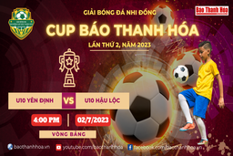 TRỰC TIẾP | U10 Yên Định - U10 Hậu Lộc | Giải bóng đá Nhi đồng Cúp Báo Thanh Hóa 2023