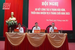 Như Thanh quyết tâm thực hiện thắng lợi các mục tiêu, nhiệm vụ 6 tháng cuối năm 2023