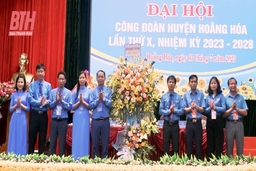 Đại hội Công đoàn huyện Hoằng Hoá lần thứ X