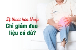 Bị thoái hóa khớp - Chỉ giảm đau liệu có đủ?