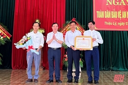 Phó Bí thư Thường trực Tỉnh ủy, Trưởng Đoàn ĐBQH tỉnh Lại Thế Nguyên dự “Ngày hội toàn dân bảo vệ an ninh Tổ quốc