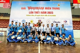 Thanh Hóa nhất toàn đoàn tại Giải vô địch Vovinam miền Trung