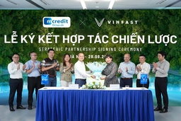 VinFast hợp tác chiến lược với Mcredit, cung cấp giải pháp hỗ trợ tài chính cho khách hàng mua xe máy điện