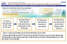 Tăng cường thực hiện dịch vụ công trực tuyến toàn trình đổi giấy phép lái xe do ngành GTVT cấp