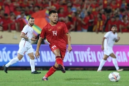 Tiền vệ Thái Sơn hội quân cùng Đội tuyển Olympic Việt Nam dự Asiad 19