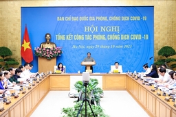 Hội nghị trực tuyến toàn quốc tổng kết công tác phòng, chống dịch COVID-19