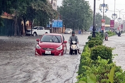 Khu vực Miền Trung và Tây Nguyên mưa to, có nơi mưa rất to