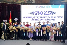 7 sinh viên Trường ĐH Hồng Đức dự Kỳ thi Olympic Vật lý sinh viên toàn quốc  đều đoạt giải