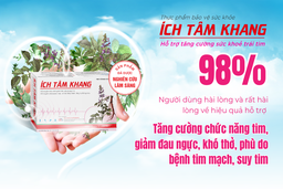 Bị bệnh mạch vành, suy tim, đau ngực, khó thở dùng ngay Ích Tâm Khang