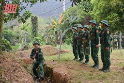 Mùa huấn luyện chiến sỹ mới tại Tiểu đoàn Huấn luyện - Cơ động BĐBP tỉnh