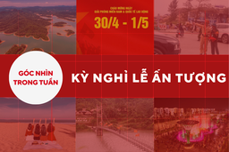 Góc nhìn: Kỳ nghỉ lễ ấn tượng