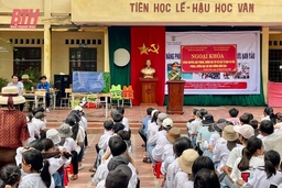 Hàng nghìn lượt học sinh được tuyên truyền kiến thức, kỹ năng phòng, chống đuối nước