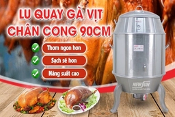 Top 4 lò quay gà vịt giá rẻ, chất lượng cao