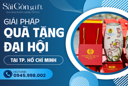 Giải pháp quà tặng đại hội in logo số lượng lớn, chuyên nghiệp tại TP. Hồ Chí Minh