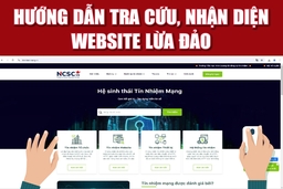 [Infographics] - Hướng dẫn tra cứu, nhận diện website lừa đảo