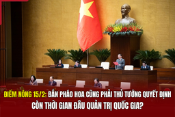 Điểm nóng 15/2: Bắn pháo hoa cũng phải Thủ tướng quyết định, còn thời gian đâu quản trị quốc gia?