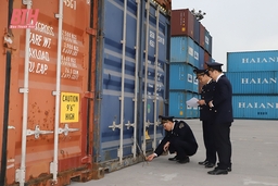 Chi cục Hải quan khu vực X nỗ lực thực hiệnnhiệm vụ sau sắp xếp tổ chức bộ máy