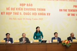 Kỳ họp thứ 9, Quốc hội klink m88 XV sẽ bàn về những vấn đề mang tính lịch sử