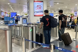 Hành khách có thể làm thủ tục bay trên VNeID tại nhà ga T1 Nội Bài từ 28/4