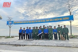Đồn Biên phòng Hải Hòa gắn phong trào thi đua Quyết thắng với xây dựng địa bàn vững mạnh