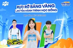 “Fschools - Hành trình tỏa slink đăng nhập m88g”: Rực rỡ bảng vàng, lan tỏa hành trình học bổng