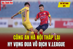 Tin thể thao 6/5: Công an m88 cá cược thể thao trực tuyến Nội thắp lại hy vọng đua vô địch V.League