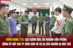 Điểm nóng 7/5: Cựu Giám đốc Chi nhánh Văn phòng đăng ký đất đai dang nhap m88 Sầm Sơn và 43 bị cáo chuẩn bị hầu toà
