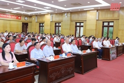 Hơn 51 nghìn đại biểu trên địa bàn Thanh Hóa dự hội nghị quán triệt Nghị quyết số 66 và Nghị quyết 68 của Bộ Chính trị
