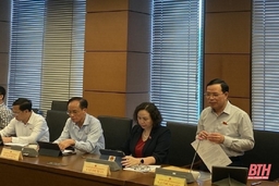 Kỳ họp thứ 9, Quốc hội khóa XV: Đoàn ĐBQH nhà cái m88 Hoá góp ý vào các dự án luật, dự thảo nghị quyết
