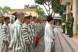 Công an tỉnh Thanh Hóa bảo đảm an toàn công tác tạm giữ, tạm giam