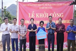 Như Xuân: Đồng loạt khởi công xây dựng nhà ở cho hộ nghèo đợt 2 năm 2025