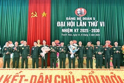 Đại hội  Đảng bộ Đoàn Kinh tế - Quốc phòng 5 nhiệm kỳ 2025 - 2030 thành công tốt đẹp