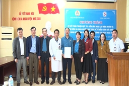 Như Xuân: Nâng cao hiệu quả công tác phối hợp chăm sóc sức khỏe người lao động  
