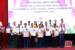 Lang Chánh: 79 tập thể, cá nhân tiêu biểu trong học tập m88 cá cược thể thao trực tuyến theo Bác được vinh danh