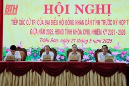 Cử tri huyện Triệu Sơn đề xuất HĐND tỉnh xem xét, ban hành một số cơ chế, chính sách 