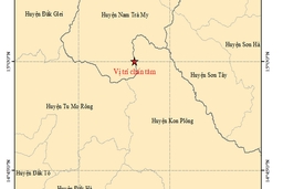 Xảy ra động đất ở Quảng link vào m88 bhki và Kon Tum
