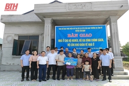 Yên Định hoàn thành xây nhà cho hộ nghèo, hộ chính sách, hộ còn khó khăn về nhà ở