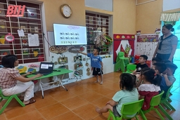 Chuyển đổi số ở Trường Mầm non Hoa Sen