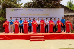 Khánh thành công trình mương tiêu nước thải và vệ sinh môi trường trong khu dân cư thôn Bèo