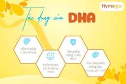 DHA - “Dưỡng chất vàng” hỗ trợ phát triển trí não cho bé