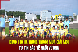 ĐKVĐ U10 Hà Trung trước mùa giải mới: Tự tin bảo vệ ngôi vương