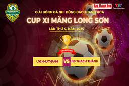 [TRỰC TIẾP]: U10 Như Thanh - U10 Thạch Thành