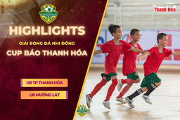 [HIGHLIGHTS] U8 TP.Thanh Hóa - U8 Mường Lát|Chiến thắng dễ dàng, Thành phố Thanh Hóa xây chắc ngôi đầu bảng