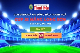 TRỰC TIẾP: U8 NGHI SƠN - U8 NHƯ THANH