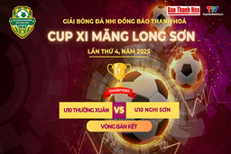 TRỰC TIẾP: U10 THƯỜNG XUÂN - U10 NGHI SƠN