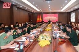 Bộ Tổng Tham mưu kiểm tra tại tỉnh Thanh Hóa